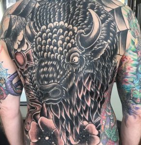 Meet The Tattoo Artist Katie Haertling The Inked Huntress  Fargo Monthly
