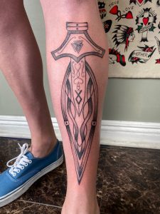 Black Celtic Tattoo – Christina